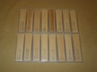 16 Vintage Rico Bb Clarinet Reeds - Partial Open Box - V-2   1 2 Strength 2 5