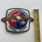 Vintage American Tang Soo Do Federation Patch Eagle -flag