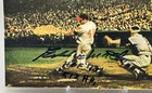 Eddie Mathews Signed 1954 Sports Illustrated First Issue Jsa Hof Excellent 