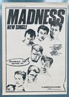Madness 1983 Vintage Uk Poster Advert Tomorrow s Just Another Day Stiff Ska