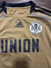 Philadelphia Union Mls Adidas Gold  Jersey Men   s L