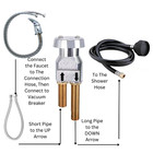 Upc Certified Salon Shampoo Bowl Sink Faucet Sprayer Part Vacuum Breaker Kit 