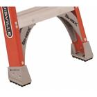 Louisville Fm1504 4 Ft Fiberglass Twin Stepladder  300 Lb Capacity