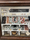 Vintage Diorama Seafood Shop Labeled Cantay  Very Detailed  16x14 