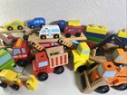 Melissa   Doug Wooden Truck Huge Lot Emergency Construction Trucks Cars Train