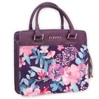  Women s Fashion Bible Cover Purse Style Blessed Floral Faux Medium Purple