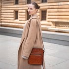  Leather Crossbody Bags For Women Multi Pockets Medium Shoulder Bag Black