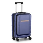 20  Carry On Hard Shell Suitcases With Tsa Lock Luggage Extensible Front Pocket