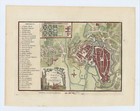 Antique Map  a Plan Of The City Of Hanover   germany  John Stockdale  1800