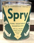 Sealed New Full 1930s Spry Vegetable Shortening Can Pristine Cond  Store Stock