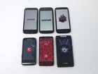 Lot Of 6 Working Motorola Android Smartphones - Moto E   Moto G   Droid Mini