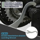 Bicycle Bike Lock Ring Remover Bottom Bracket Repair Spanner Wrench Tool