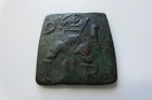 Sweden Medieval  Silver Klippingar  Johann Iii   8   re  1 Mark 1591  Stockholm