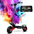 Electric Scooter For Adult 2400w Dual Motors 43miles 40mph Off-road E-scooter