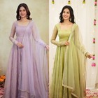 Anarkali Gown Pakistani Suits Salwar Kameez Ready Made Dress Wedding Bollywood