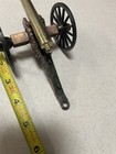 Vintage Metal Cannon Figurine Moving Parts Military Civil War Type V Good