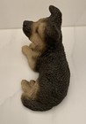 Vintage Living Stone Dog German Shepherd Pup Figure 1989 Nearly New