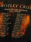 Motley Crue 2009 Saints Of Los Angeles Women s Tour Shirt Large