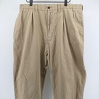 Polo Golf Ralph Lauren Fairway Pant Pleated Khaki Tan Cotton Trousers 40x30