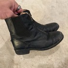 Youth Ariat Heritage Iv Zip Equestrian Riding Paddock Boots Junior Size 13 Black