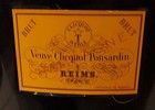  vintage Acrylic Single Bottle Ice Bucket  Veuve Clicquot Ponsardin A Reims