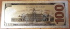 2024 President Donald Trump Colorized  100 Dollar Bill Gold Foil Novelty Note