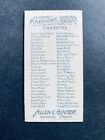 1888 N2 Allen   Ginter American Indian Chiefs Striker Apache
