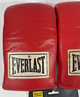 Vintage Everlast 4306 Red Leather Sparring Punching Bag Boxing Training Gloves