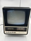 Vintage Zenith 5 Inch Black And White Portable Tv Model Bt051b Tested Working 