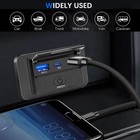 12v Dual Usb Qc3 0   Pd Port Car Fast Charger Socket Power Outlet On-off Switch