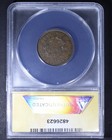 1806 Draped Bust Half Cent - Small 6  No Stems - 1 2c Anacs Xf40 - Strong Detail
