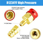 R1234yf To R134a Adapter Kit Quick Couplers High low Side Conversion For Car A c