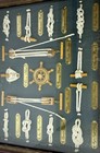 Vintage Nautical Sailor Knots Shadow Box Wood Maritime Wall Decor 15x12 Brass