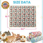 Guinea Pig Bedding Mat  3 Pack Waterproof Small Pet Cage Liners                               