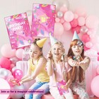 Birthday Invitations Girl 20 Cards Envelopes Party Supplies 6 3x4 3 Inch