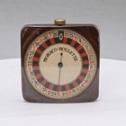 Unique Vintage Roulette Trade Stimulator Gambling Device Pocket Watch - Working 