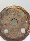 Vintage Cast Iron Wheel 2x11    Industrial Cart Pulley Gear Steam Punk Lamp Base