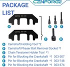 7pc Camshaft Holding Timing Tool Kit For 3 5l For Ford 3 5l   3 7l 4v Engine