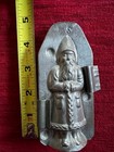Antique German Santa Chocolate Mold     4 5    Father Christmas     Early Unmarked Eur