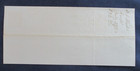 1868 New York F S Weeks   Co Bank Check W building Vignette   Revenue Stamp