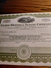 2 Unissued Arizona Mining Stock Certificates  Fortuna And The Clara Swansea