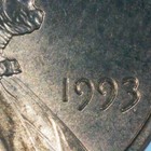 1993 Lincoln Cent Spiked Head Die Crack Error Coin Us Penny Uncertified