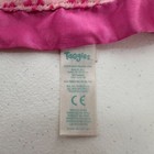 Taggies Security Blanket Lovey Plush Bear Satin Trim Pink Floral Pattern  Baby B