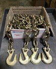 Autohauler Supply 1 2 Inch X 20 Ft Grade 70 Binder Transport Chain  Grab Hooks