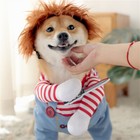 Funny Pet Dog Costume Party Funny Cross-dressing Halloween Cosplay Jumpsuit