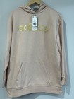 New W Tags Adidas Essentials Oversize Fleece Hoodie Women Size Medium Peach Pink