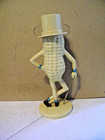 Mr  Peanut Vintage Coin Bank Figurine Chip Out Of Bottom
