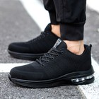 Mens Work Boots Steel Toe Safety Shoes Indestructible Sneakers Lightweight Shoes