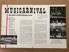 Vintage Musicarnival Gypsy Theatre Program Loads Autographed Inscribed