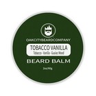 Oak City Beard Co  -  tobacco Vanilla  Beard Balm - 2oz - Beard Conditioner